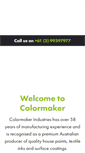 Mobile Screenshot of colormaker.com.au