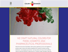 Tablet Screenshot of colormaker.com